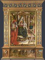 欧洲12-19世纪油画四_CRIVELLI, Carlo - Altarpiece from S